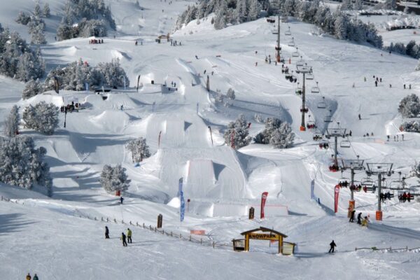 Chamrousse 1750 snowpark
